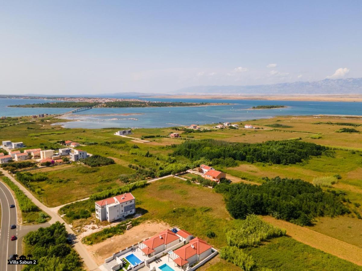 Villas Sabun - Modern House With Heated Pool Privlaka  Exterior foto