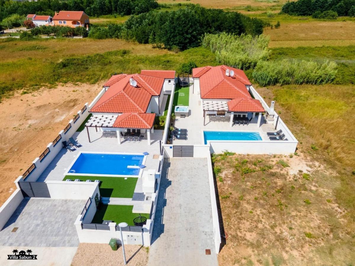 Villas Sabun - Modern House With Heated Pool Privlaka  Exterior foto